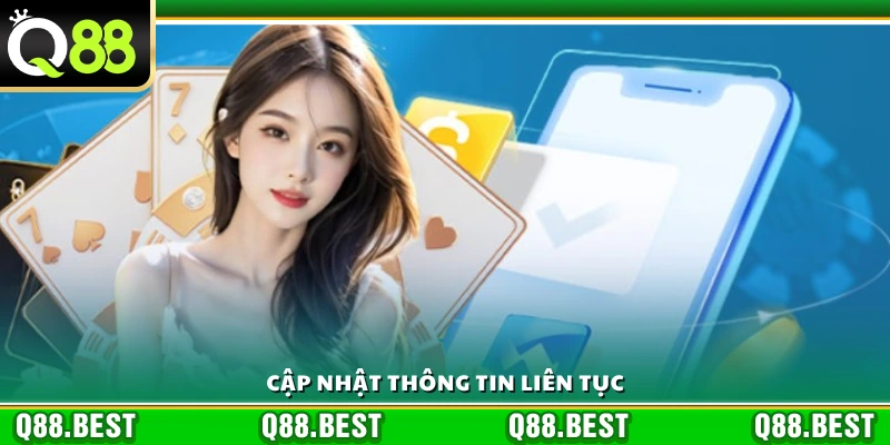 Tin tức và dữ liệu luôn được cập nhật kịp thời