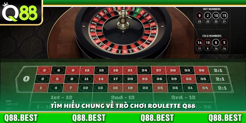 Khái quát về trò chơi roulette Q88